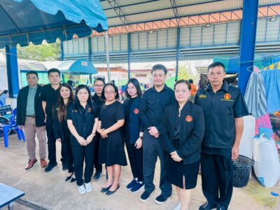 สำนักตรวจเงินแผ่นดินจังหวัดสระแก้ว ร่วมประกอบอาหารและมอบสิ่งของ เพื่อช่วยเหลือผู้อพยพที่ได้รับผลกระทบจากสถานการณ์ความไม่สงบชายแดนไทย-กัมพูชา