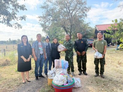 สำนักตรวจเงินแผ่นดินจังหวัดสระแก้ว ร่วมมอบอาหารและสิ่งของเพื่อเป็นกำลังใจให้ทหารแนวหน้าชายแดนจังหวัดสระแก้ว
