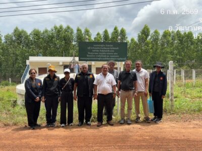สำนักตรวจเงินแผ่นดินจังหวัดสระแก้ว ลงพื้นที่ตรวจสอบสังเกตการณ์ โครงการสร้างประปาหมู่บ้านแบบผิวดินขนาดใหญ่ จำนวน ๒ โครงการ ที่บ้านด่านไพร หมู่ที่ ๑๐ ของเทศบาลตำบลแซร์ออ อำเภอวัฒนานคร จังหวัดสระแก้ว