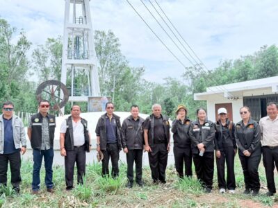 สำนักงาน ป.ป.ช. ภาค ๒ สำนักงาน ป.ป.ช. ประจำจังหวัดสระแก้ว และสำนักตรวจเงินแผ่นดินจังหวัดสระแก้ว ลงพื้นที่ตรวจสอบสังเกตการณ์โครงการก่อสร้างระบบประปาหมู่บ้านแบบผิวดินขนาดใหญ่ และขนาดใหญ่มาก จำนวน ๓ โครงการ